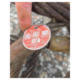 Industrial Wire Rope Sling Bundle - Retail: $150