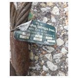 Industrial Wire Rope Sling Bundle - Retail: $150