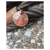 Industrial Steel Wire Rope Sling - Retail: $150