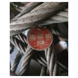 Industrial Steel Wire Rope Bundle - Retail: $1,150