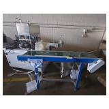 Industrial Belt Conveyor System with Speed Controller - Retail: $2,500