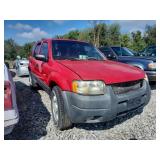2002 Ford Escape XLS SUV ~ RED