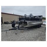 2021 LOWE TRITOON SF232 ~ BLACK and SILVER