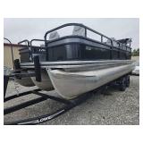 2021 LOWE TRITOON SF232 ~ BLACK and SILVER