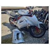 2006 Kawasaki Ninja 650R ~ SILVER AND RED