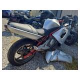 2006 Kawasaki Ninja 650R ~ SILVER AND RED