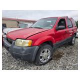 2002 Ford Escape XLS SUV ~ RED