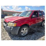 2002 Ford Escape XLS SUV ~ RED