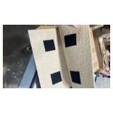 Candockway Carpet Tiles Peel and Stick, Squares Anti-Slip Carpet Floor Tile 12 Pcs 15.75
