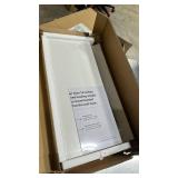 WELLAND Simons Floating Wall Shelf Ledge Shelves, 18-Inch, White