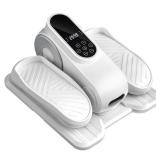 DamKee Under Desk Elliptical Exercise Machine, Electric Leg Exerciser As Seen On TV, 12 Speed Foot Exerciser While Sitting for Seniors, Portable Mini Seated Pedal Exerciser for Home Office