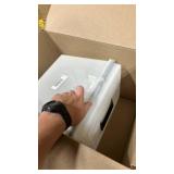 IRIS USA File Box WeatherPro Portable File Organizer Plastic File Box for Letter File w/ Organizer-Lid, Durable Lid and Seal w/ Secure Latching Buckles, Stackable and Nestable, Pearl 19 Qt. 1 Pack