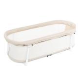 Baby Delight Snuggle Nest Bassinet, Portable Baby Bed, for Infants 0 â 5 Months, Organic Oat