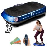 Lifepro Waver Vibration Plate Exercise Machine â High-Intensity Vibration for Muscle Activation, Full-Body Workout Vibrating Platform with Loop Bands, Fitness Equipment for Strength Toning & Fat 