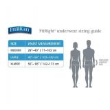 FitRight Ultra Adult Incontinence Underwear, Heavy Absorbency, X-Large, 56 - 68, 4 Packs of 20 (80 Total)