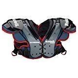 Riddell Pursuit Youth Shoulder Pad, Large , Blue/Gray