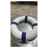 20 Inch Safety Life Preserver Ring Buoy for Swimming, Swim Foam Ring - Pool Safety Throw Rings, Rescue Lifeguard Wall Decoration (Blue)