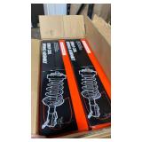 A-Premium Set (4) Front and Rear Complete Shock Absorber Strut & Coil Spring Assembly Compatible with Honda Civic 2006-2011 & Acura CSX 2006-2011 Sedan