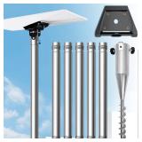 Starlink Gen 3 Pole Mount Kit, Ybervont 9Ft Starlink Ground Pole Mount Gen 3, Features 1.5