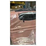 Kono 20\" Carry on Luggage Lightweight with Spinner Wheel TSA Lock Hardside Luggage Small Carry on Suitcase Nude/Rose Pink(20.3\" x 15\" x 8.3\")