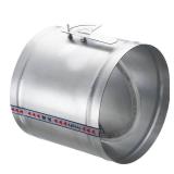 PATIKIL 10\" HVAC Duct Manual Volume Damper, Metal Adjustment Airflow Ducting Backdraft Damper Control for Air Ventilation System