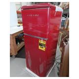 Galanz 24 in. 10 cu. ft. Retro Top Freezer Refrigerator, Hot Rod Red, Frost Free, Energy Star - Retail: $599