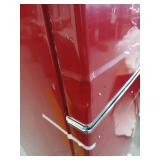 Galanz 24 in. 10 cu. ft. Retro Top Freezer Refrigerator, Hot Rod Red, Frost Free, Energy Star - Retail: $599