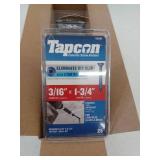 Tapcon 5033613 1.75 in. Star Flat Head Concrete Screws, 6 Packs, 25 In Each