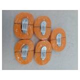 Progrip 512121 12 Ft Lashing Strap, Orange, 5 Pack