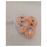 Progrip 512121 12 Ft Lashing Strap, Orange, 5 Pack
