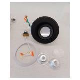 Nora Lighting Nlcbc-56940X Cobalt Adjustable 5  Led Adjustable Recessed Trim - Black