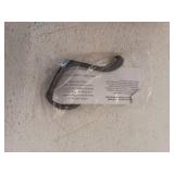 Liberty 3 W in. Heavy Duty Coat And Hat Hook - Flat Black - 10 Pack - Retail: $17