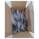 Liberty 3 W in. Heavy Duty Coat And Hat Hook - Flat Black - 10 Pack - Retail: $17
