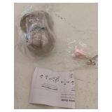 Kwikset Regina Knob Half Dummy in Satin Nickel - Retail: $19