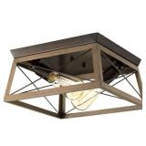 Briarwood Collection Two-Light Flush Mount - Retail: $161