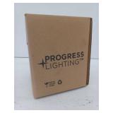 Progress Lighting White 1-Light Flush Mount with White Glass - Retail: $38