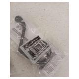 Liberty 3 W in. Heavy Duty Coat And Hat Hook - Flat Black - 10 pack
