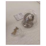 Kwikset Regina Knob Half Dummy in Satin Nickel