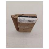 Baldwin 1140190I 0.62 in. Radius Corner Hinge  Satin Black - 4 x 4 in.