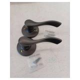 Kwikset Balboa Lever Half Dummy in Venetian Bronze