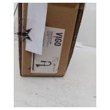 VIGO Edison Single Handle Pull-Down Sprayer Kitchen Faucet in Matte Black