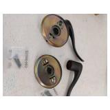 Kwikset Balboa Lever Half Dummy in Venetian Bronze