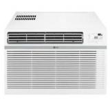 LG 18,000 BTU 208/230V Window Air Conditioner Cools 1,000 Sq. Ft. with Remote, Dehumidifier and in White