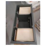 Cottage 48 in. W x 21.63 in. D x 34 in. H Bath Vanity Cabinet without Top in Harbor Blue
