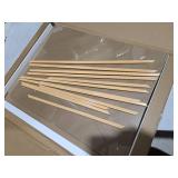 upsimples 18x24 Picture Frame Natural 3 Pack, Scratch-Proof Poster Frames 18 x 24 for Photo Gallery - Slide-In Strips, Horizontal or Vertical Wall Mounting