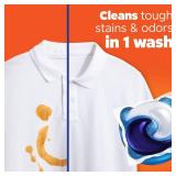 Tide PODS Liquid Laundry Detergent Soap Pacs, HE Compatible, Powerful 3-in-1 Clean in one Step, Built in Stain Removers, Spring Meadow Scent, 76 Count