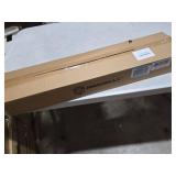 IRONWALLS Commercial Door Push Bar Panic Exit Device with Exterior Lever, 70cm/27.5" Stainless Steel Panic Bars for Exit Doors, Emergency Exit Panic Door Hardware for 28-41" Wood Metal Door, Silver