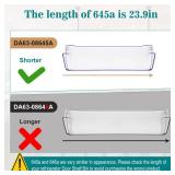 DA63-08645A Door Shelf Bin (OEM) Compatible with samsung RT18M6215SG, RT18M6215SR, etc, Part Number: PD00044855,4864777, AP6241328, PS12082570, EAP12082570
