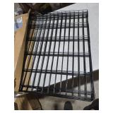 FDW 30 Inch Dog Pen 8 Panel Dog Playpen Indoor Outdoor Metal Puppy Pet Fence Portable Folding Animal Exercise Fence,Black
