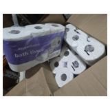 Amazon Basics 2-Ply Soft Toilet Paper, 30 Rolls (4 Packs of 6)